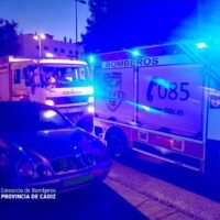 incendio en un bar de Jerez