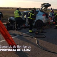 Grave accidente de tráfico en Jerez