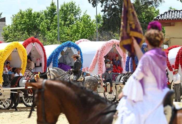 Jerez carretas y caballistas