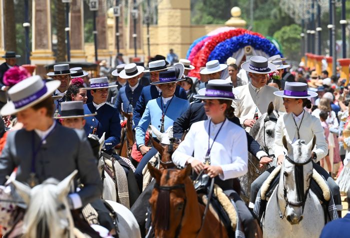 Jerez carretas y caballistas