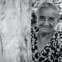 Imagen de mujer anciana, envejecimiento, mayor