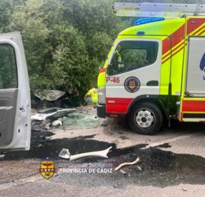 Accidente Jimena de la Frontera A-405