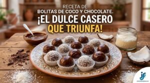 El dulce casero sin horno que triunfa por su sencillez: bolitas de coco y chocolate