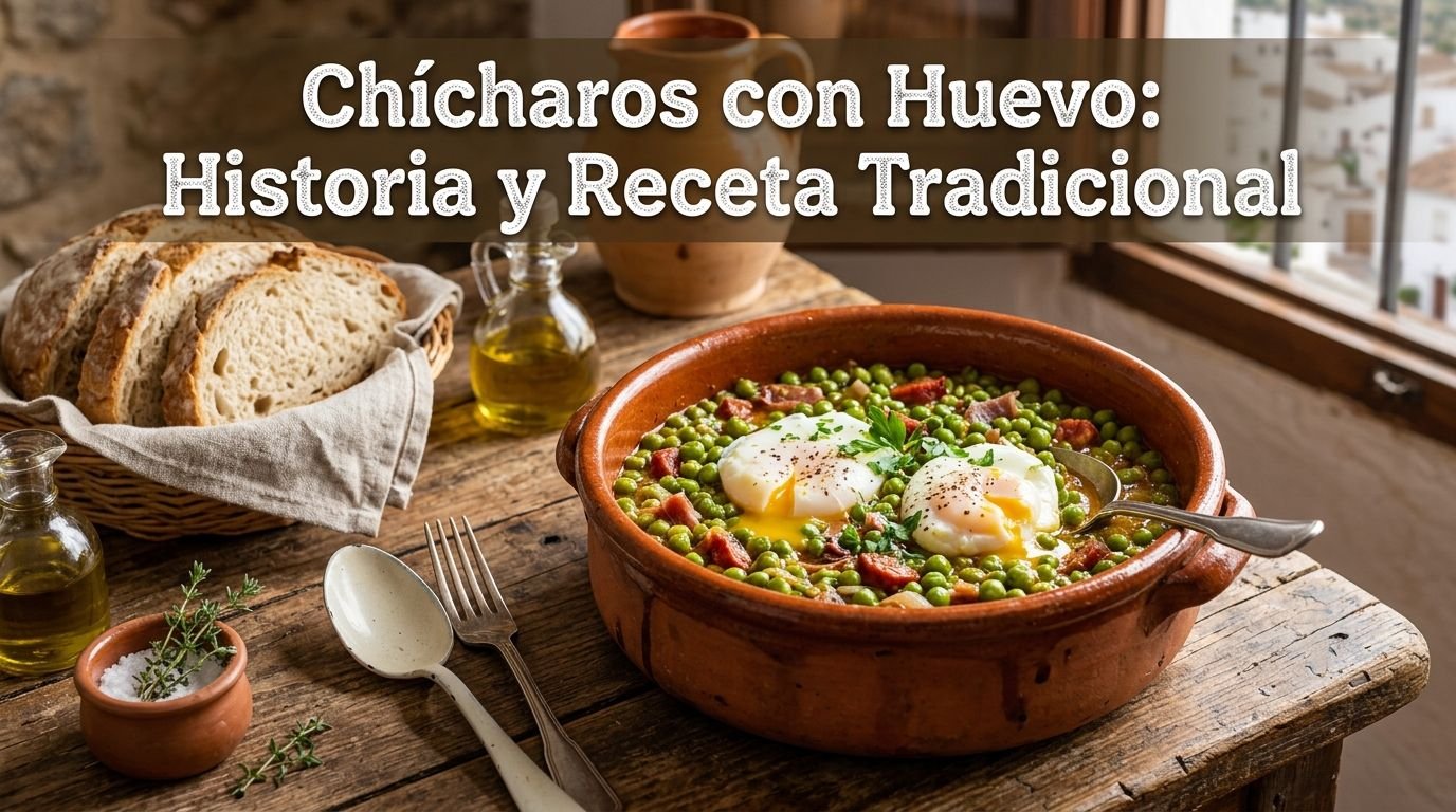 De ingrediente milenario a plato estrella: la historia y receta de los chícharos con huevo