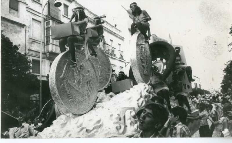 la Vendimia de Jerez en los años 70