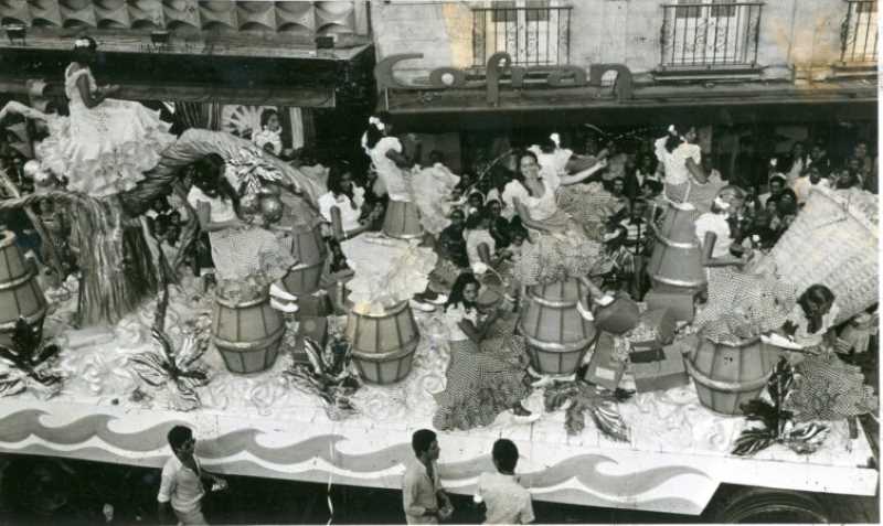 la Vendimia de Jerez en los años 70