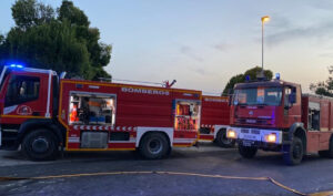 Imagen de archivo de vehículos de bomberos del Consorcio Provincial de Córdoba.