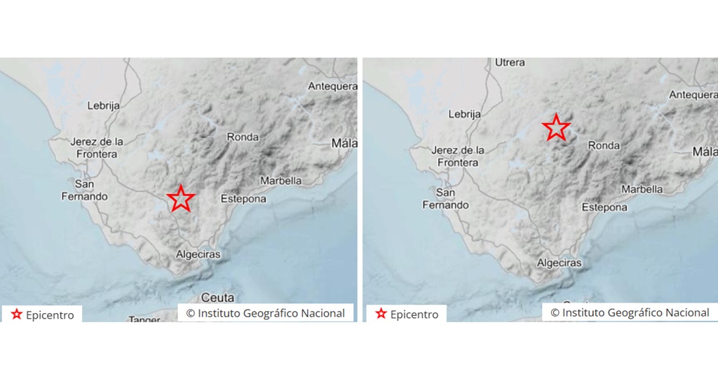 La tierra ha temblado recientemente en la provincia de Cádiz con dos pequeños sismos registrados en Jimena de la Frontera y Zahara de la Sierra