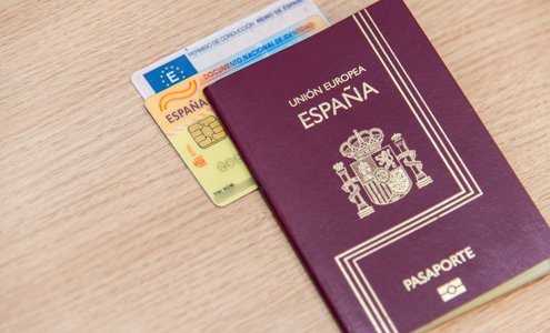 Imagen de pasaporte y DNI