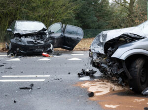 Imagen de un accidente de tráfico