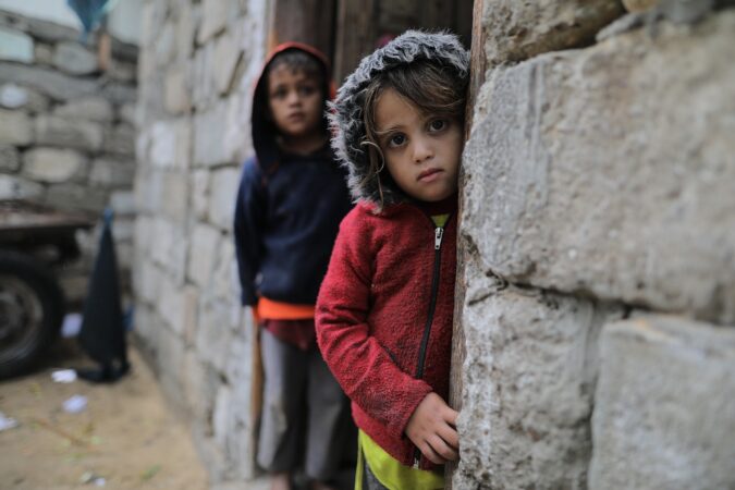 Imagen de niños en Palestina, Gaza