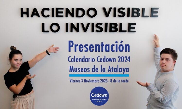 Imagen del cartel de presentación del Calendario Cedown 2024