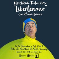 Espectáculo familiar de teatro-circo "Libertenano" en Jerez de la Frontera