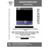Localizan al hombre desaparecido en Jerez de la Frontera desde el 7 de diciembre