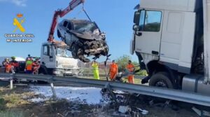 Tres incidentes en Andalucía: un incendio, un accidente de tráfico y una tragedia en el campo