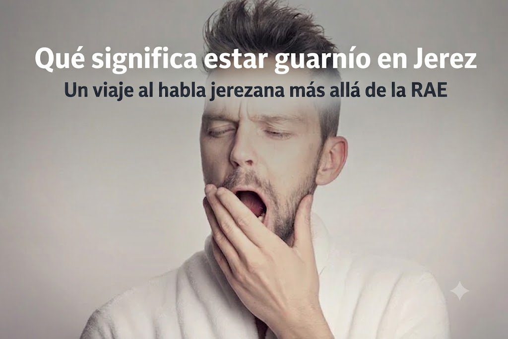 Hombre bostezando con gesto de cansancio extremo