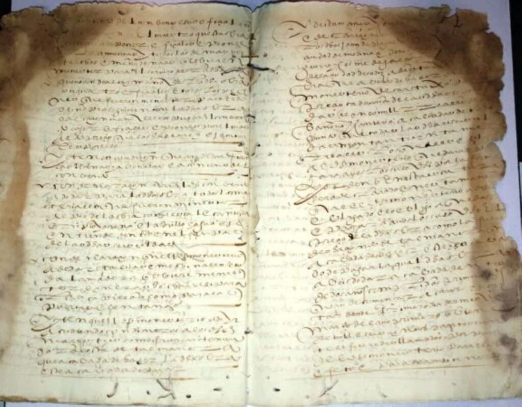 Ratificación legal del contrato de construcción de la Cartuja de Jerez ante notario.