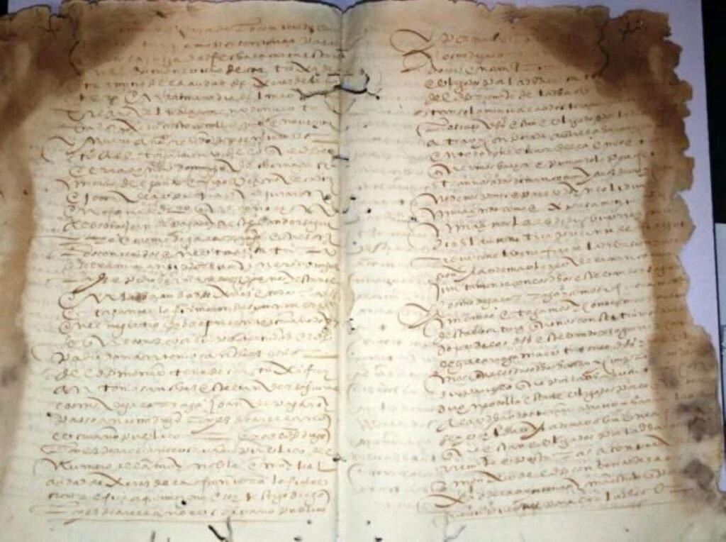 Obligación de bienes raíces en el contrato de construcción de la Cartuja de Jerez.