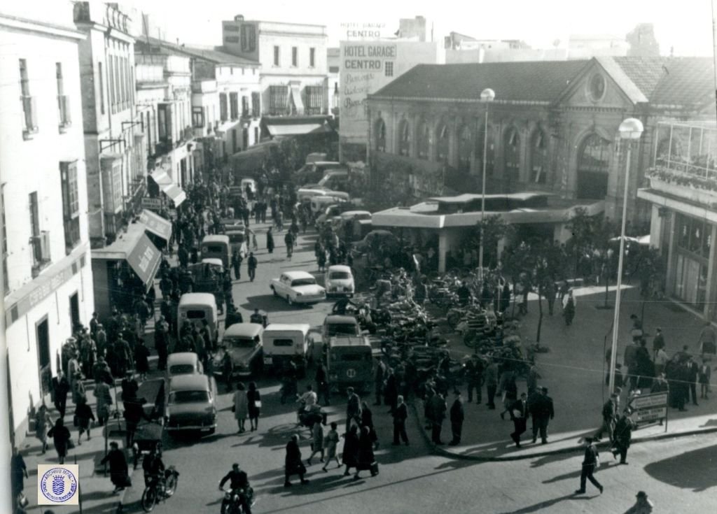 El caos que modernizó el centro: Las obras en la calle Doña Blanca de Jerez en 1962