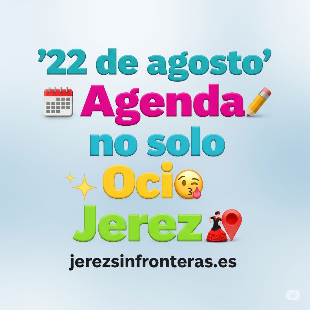 agenda 22 de agosto en Jerez