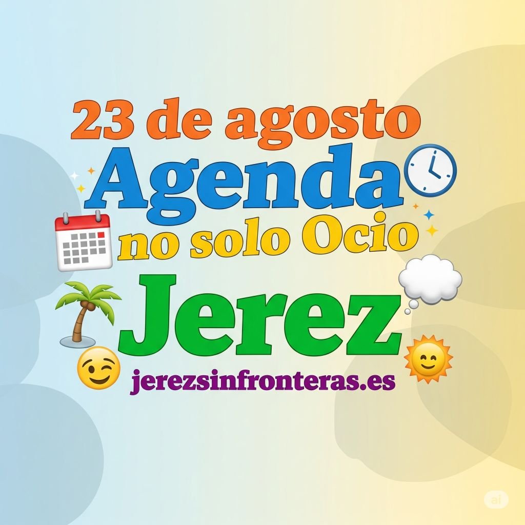 ¡Prepárate! La increíble agenda para el 23 de agosto en Jerez está aquí para conquistarte