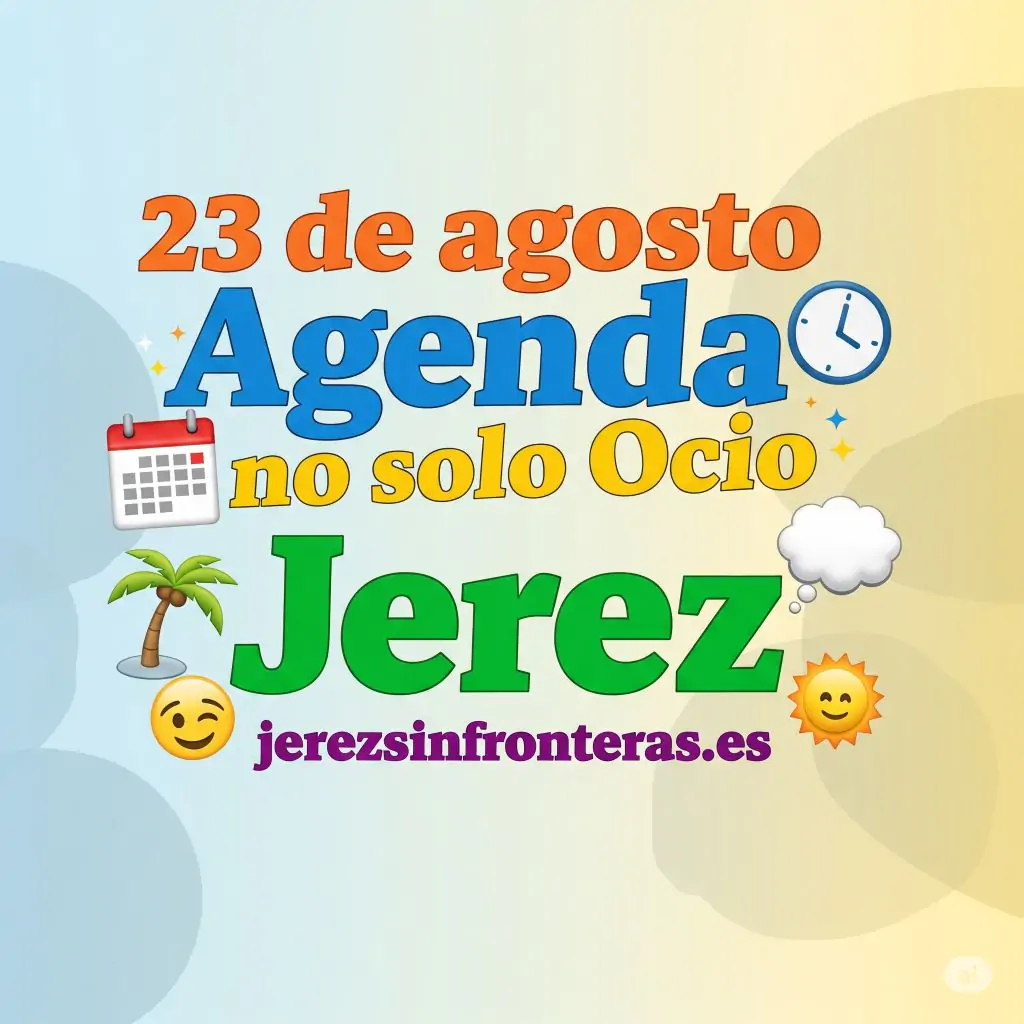 ¡Prepárate! La increíble agenda para el 23 de agosto en Jerez está aquí para conquistarte