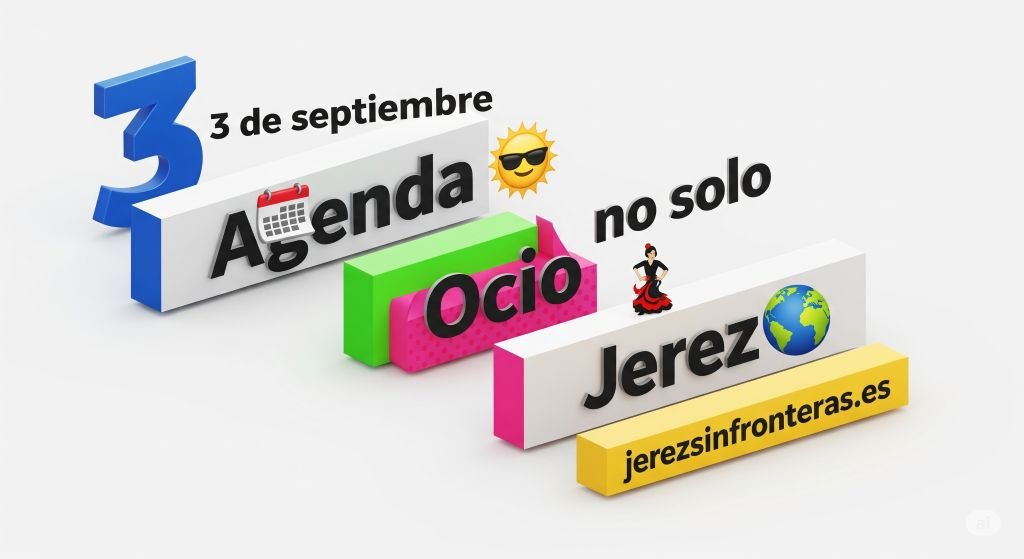 agenda 3 septiembre Jerez