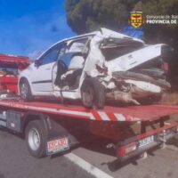 accidente tráfico San Roque cuatro heridos