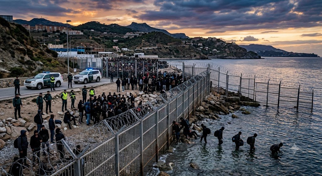 Crisis migratoria Ceuta Marruecos
