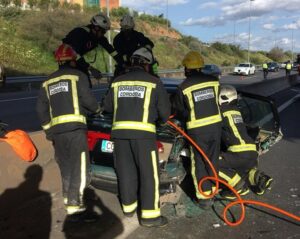 trágico accidente un hombre fallecido y otro herido