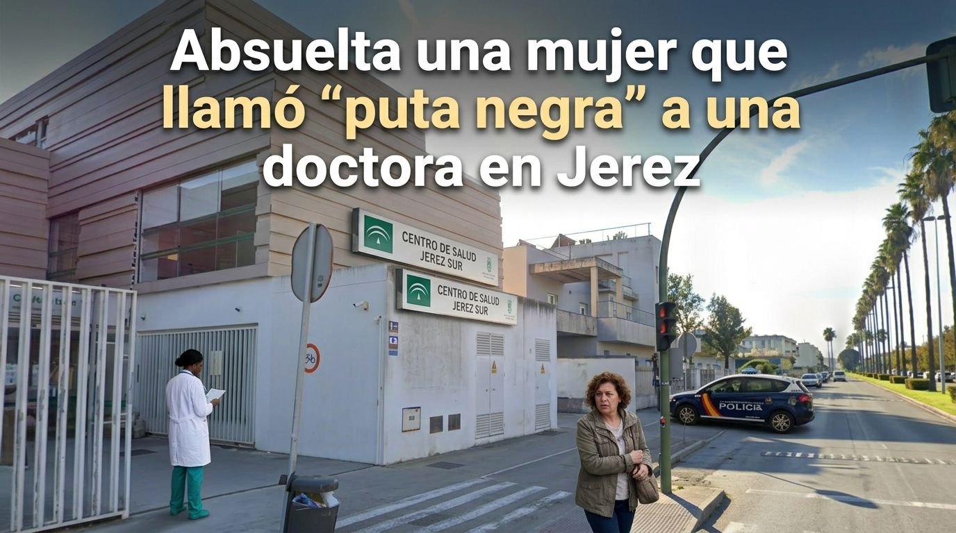 Absuelta la paciente que llamó «puta negra» a una médica en Jerez: las claves de la sentencia y su encaje legal