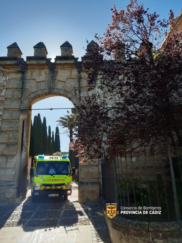 incendio Alcázar de Jerez