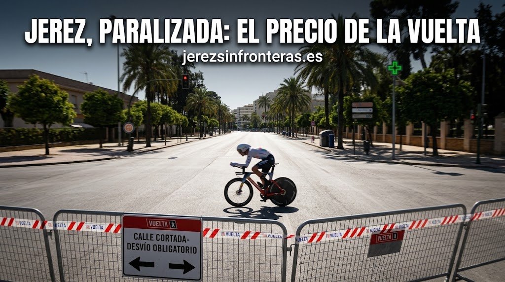 Cortes de tráfico en Jerez por La Vuelta a España y sectores afectados