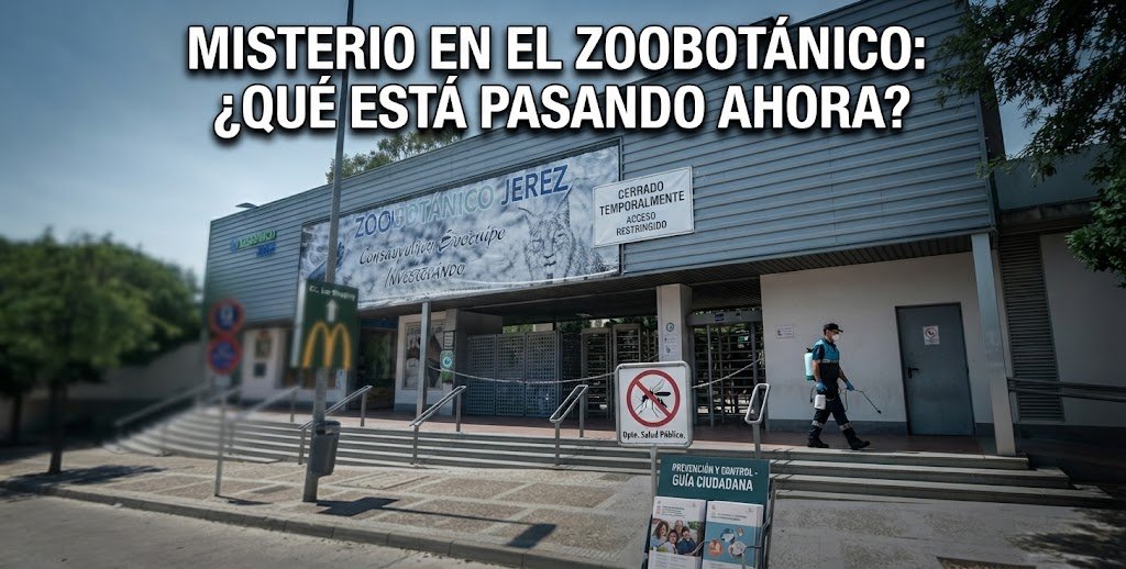 El Zoobotánico de Jerez cierra temporalmente de forma preventiva tras detectar casos del virus del Nilo en sus instalaciones.El Zoobotánico de Jerez cierra temporalmente de forma preventiva tras detectar casos del virus del Nilo en sus instalaciones.