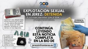 Cae en Jerez una mujer por explotar a víctimas vulnerables: las mantenía 24/7 bajo cámaras de vigilancia