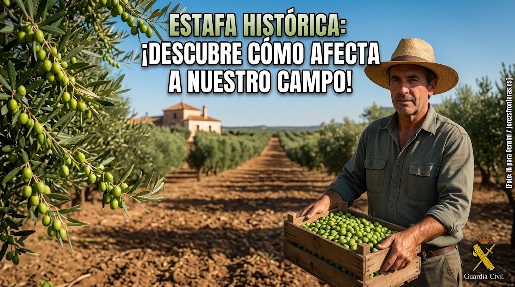 Detenido por estafar más de 1,5 millones a 258 agricultores de aceituna en Sevilla y Huelva
