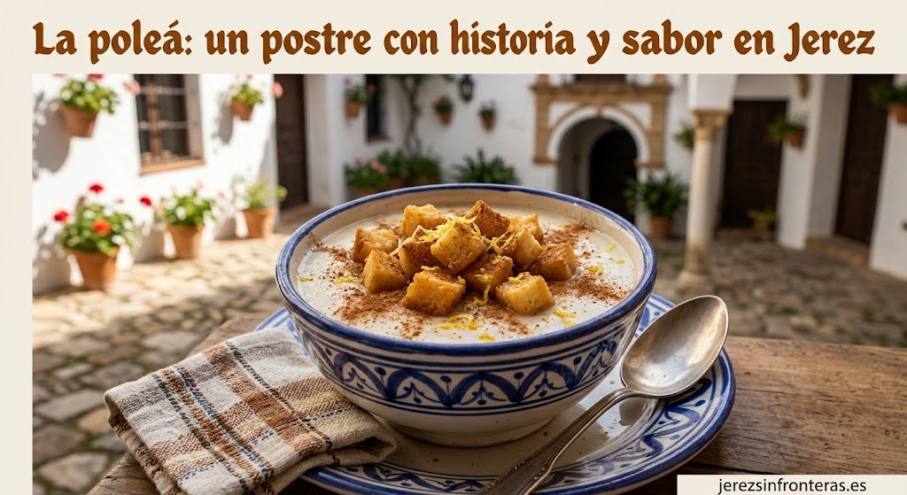 Descubre cómo elaborar la poleá, un postre con historia y sabor de Jerez de la Frontera, con nuestra receta fácil.