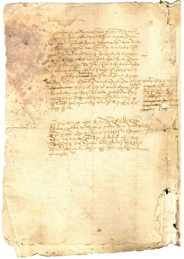 Última página manuscrita del cuaderno de las Ordenanzas del vino de Jerez de 1483 en caligrafía gótica procesal, con las cláusulas finales de cierre normativo y las firmas del escribano del concejo.