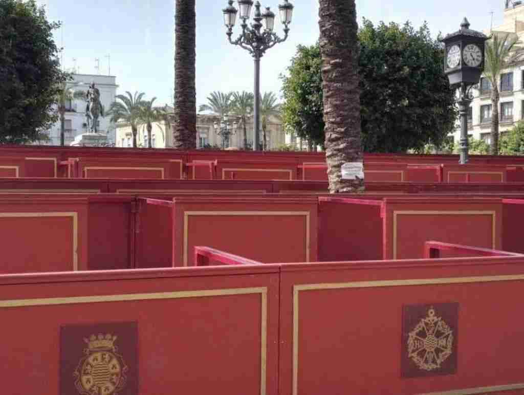 Jerez se transforma: ¡Los palcos de la Semana Santa ya son una realidad!