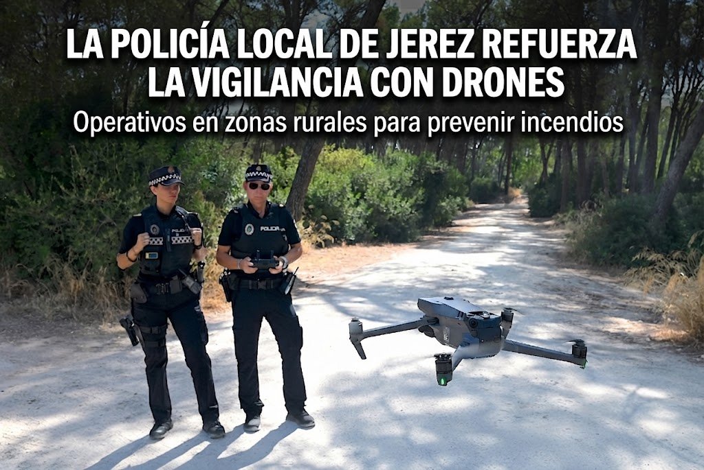 Conoce cómo la unidad de drones refuerza la prevención de incendios forestales en Jerez para proteger nuestro entorno natural.