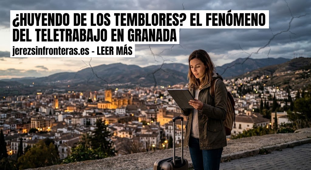 Analizamos cómo el teletrabajo durante los terremotos de Granada permite a muchos profesionales desplazarse.