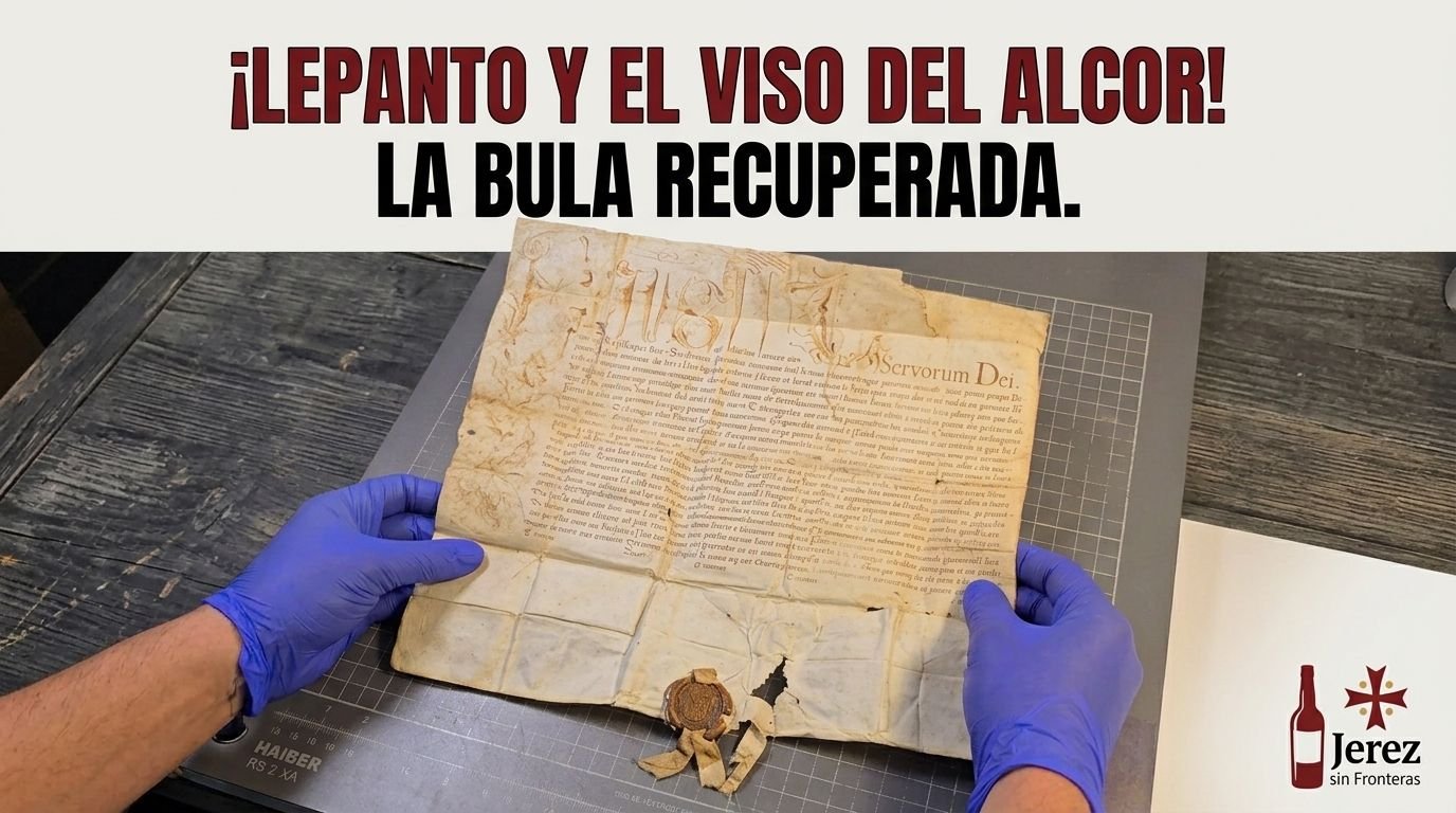 La bula papal del siglo XVI que prueba la participación de El Viso del Alcor en la Batalla de Lepanto