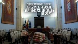 El Ayuntamiento de Jerez pide 2,17 millones al Estado para pagar sentencias tras licitar el alumbrado de Navidad