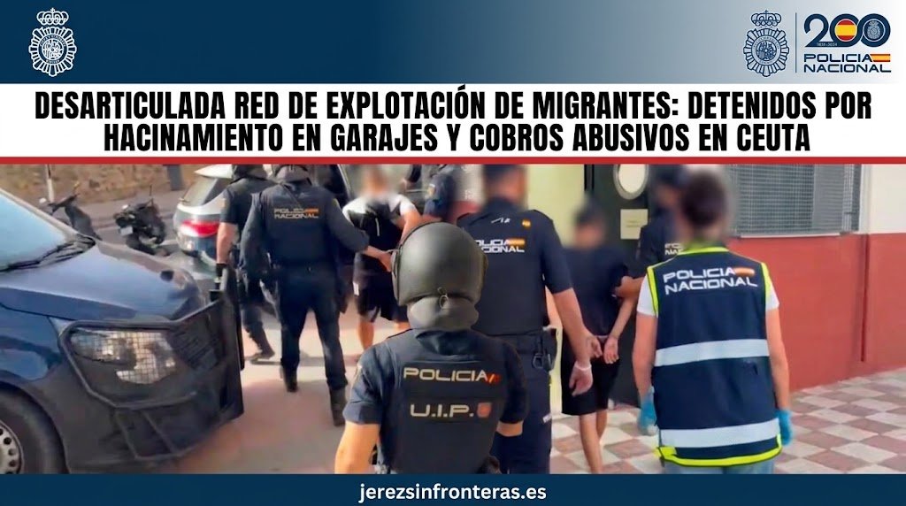 Desarticulada en Ceuta una red que hacinaba a migrantes en garajes por 900 euros al mes y amenazaba a las víctimas