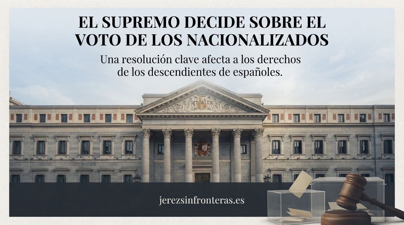 Batalla judicial a la desesperada: el Supremo decide sobre el derecho a voto de los nuevos nacionalizados