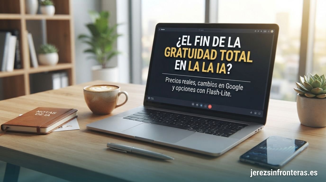 El fin de la gratuidad total en la IA: ¿Cuánto costará mantener el ritmo en tus proyectos diarios?