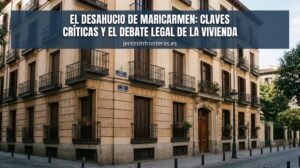 La crudeza del desahucio de Maricarmen a los 87 años tras siete décadas en el mismo piso de Madrid