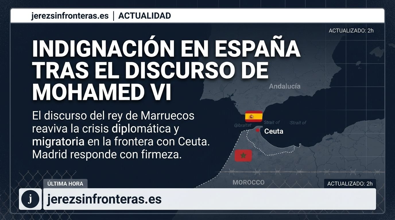 Creciente indignación en España tras el discurso de Mohamed VI: exigen a la UE frenar el chantaje de Marruecos