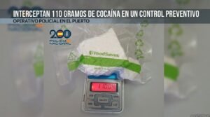 Sorprendido en un aparcamiento de El Puerto con 110 gramos de cocaína tras una maniobra sospechosa
