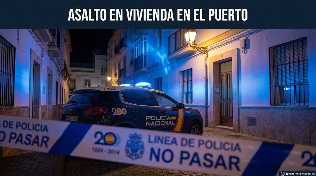 Tres vecinos asaltan a un residente en su vivienda de El Puerto y el juez decretó su ingreso en prisión